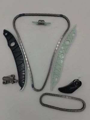 Kit de chaîne de chronométrage PA66 Roues de guidage de voiture 134L Liens de chaîne