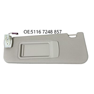 Pare-soleil gauche avec miroir pour BMW F10 F18 2011-2016 5116 7248 857 Beige